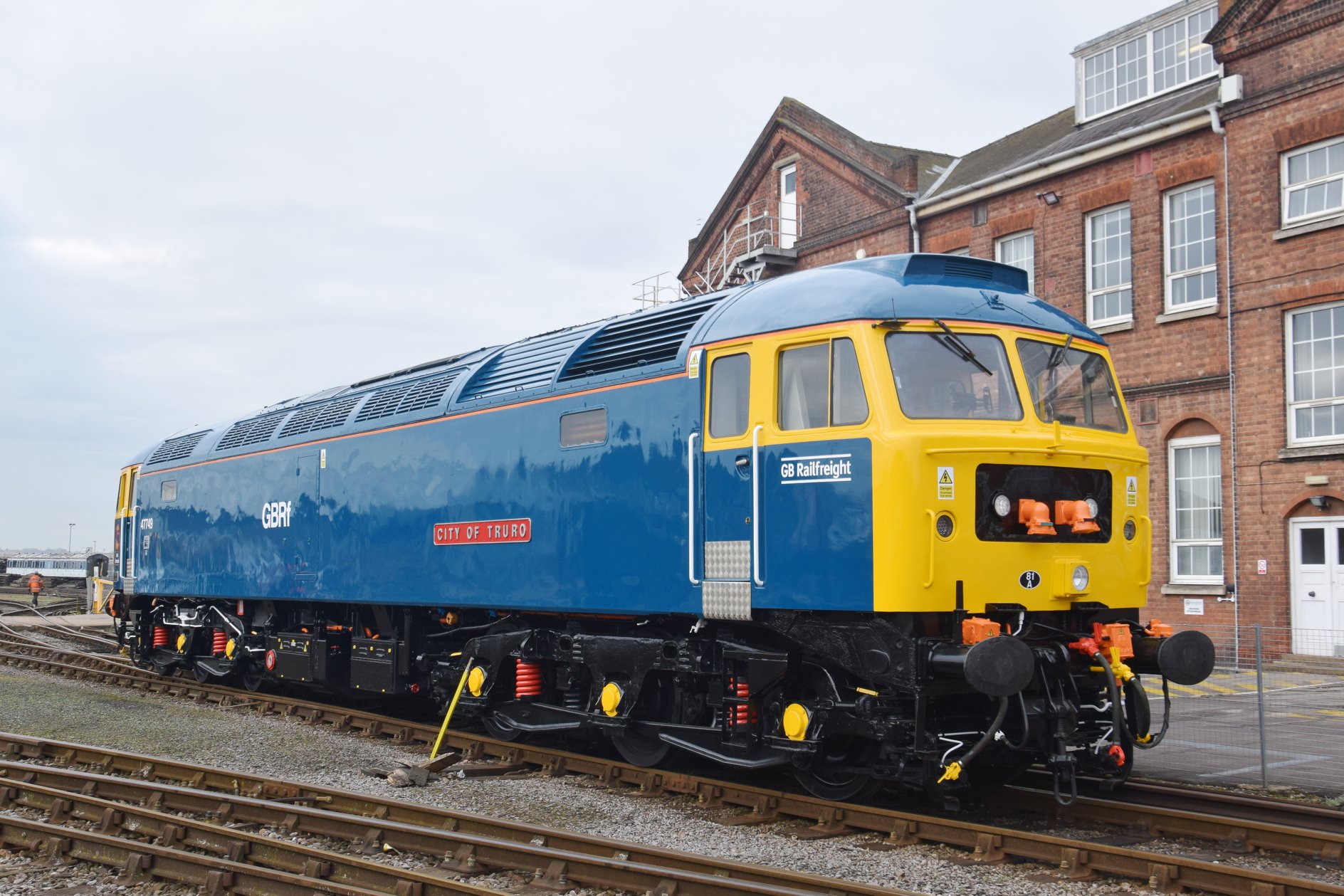 GB Railfreight Celebrate Release Of Newly Repainted Class 47s