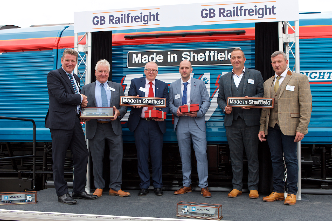 GB Railfreight and Newell & Wright unveil new ‘Made in Sheffield’ Locomotive