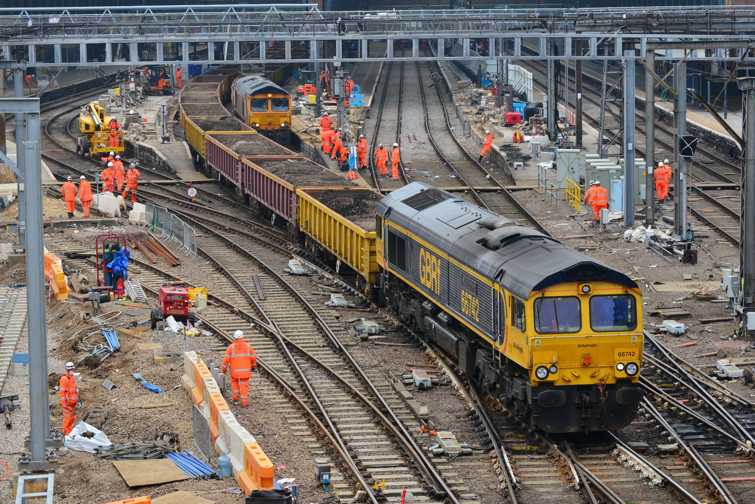 GBRf supports work to improve service to and from King’s Cross